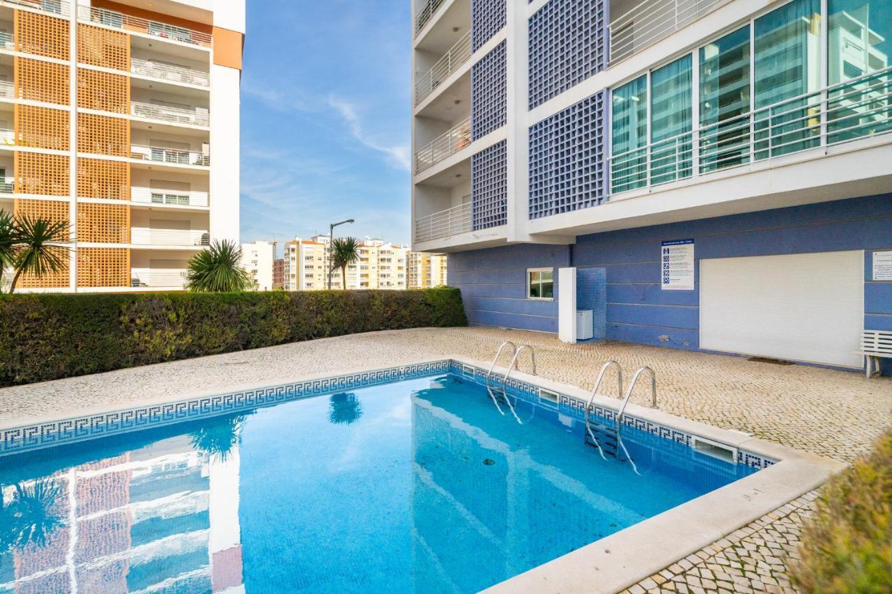 Praia Da Rocha, 502, Charming Apartment, Air Conditioning, Swimming Pool,Free Wifi, Faia By Ig Portimão Eksteriør billede