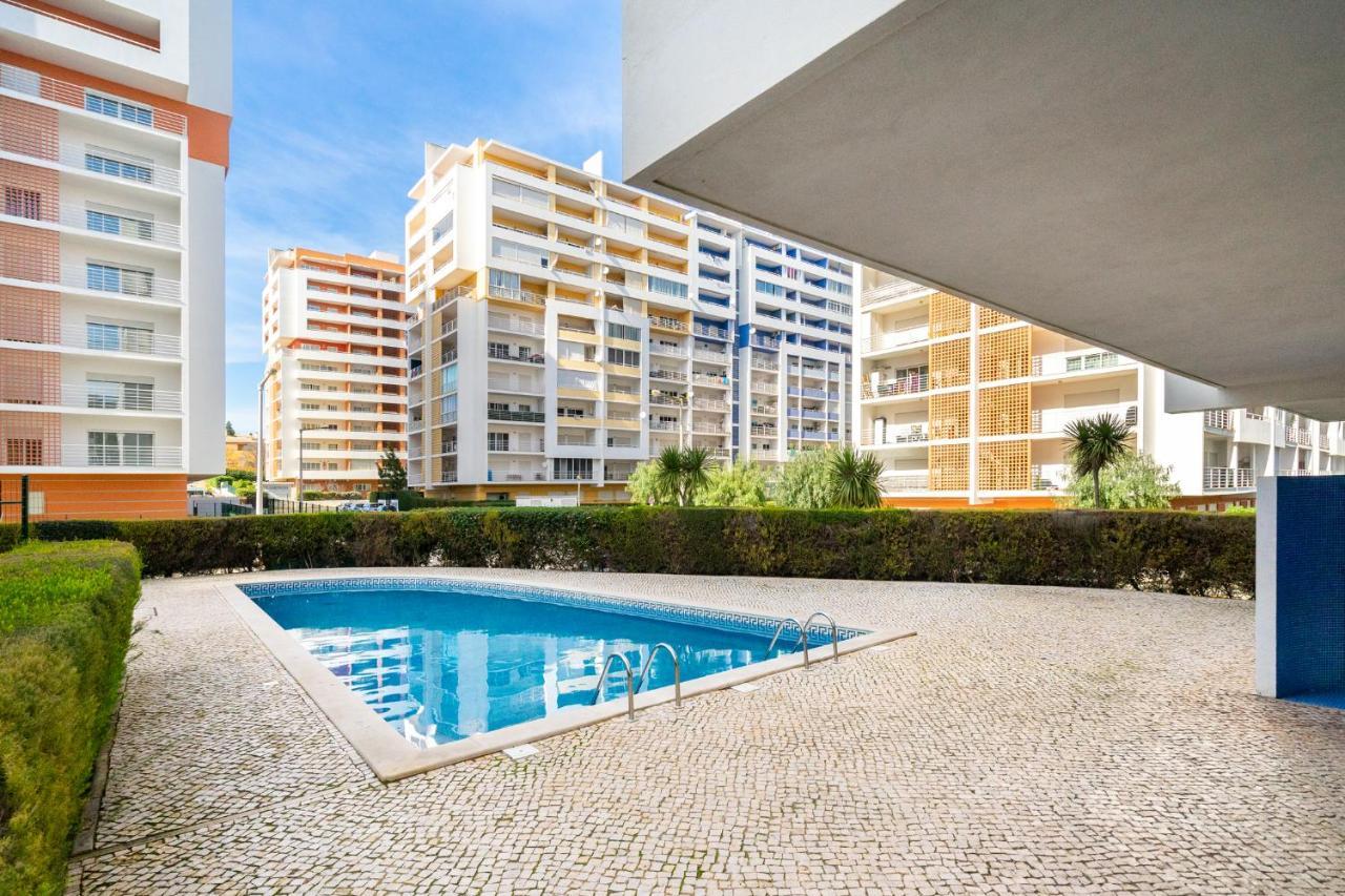 Praia Da Rocha, 502, Charming Apartment, Air Conditioning, Swimming Pool,Free Wifi, Faia By Ig Portimão Eksteriør billede