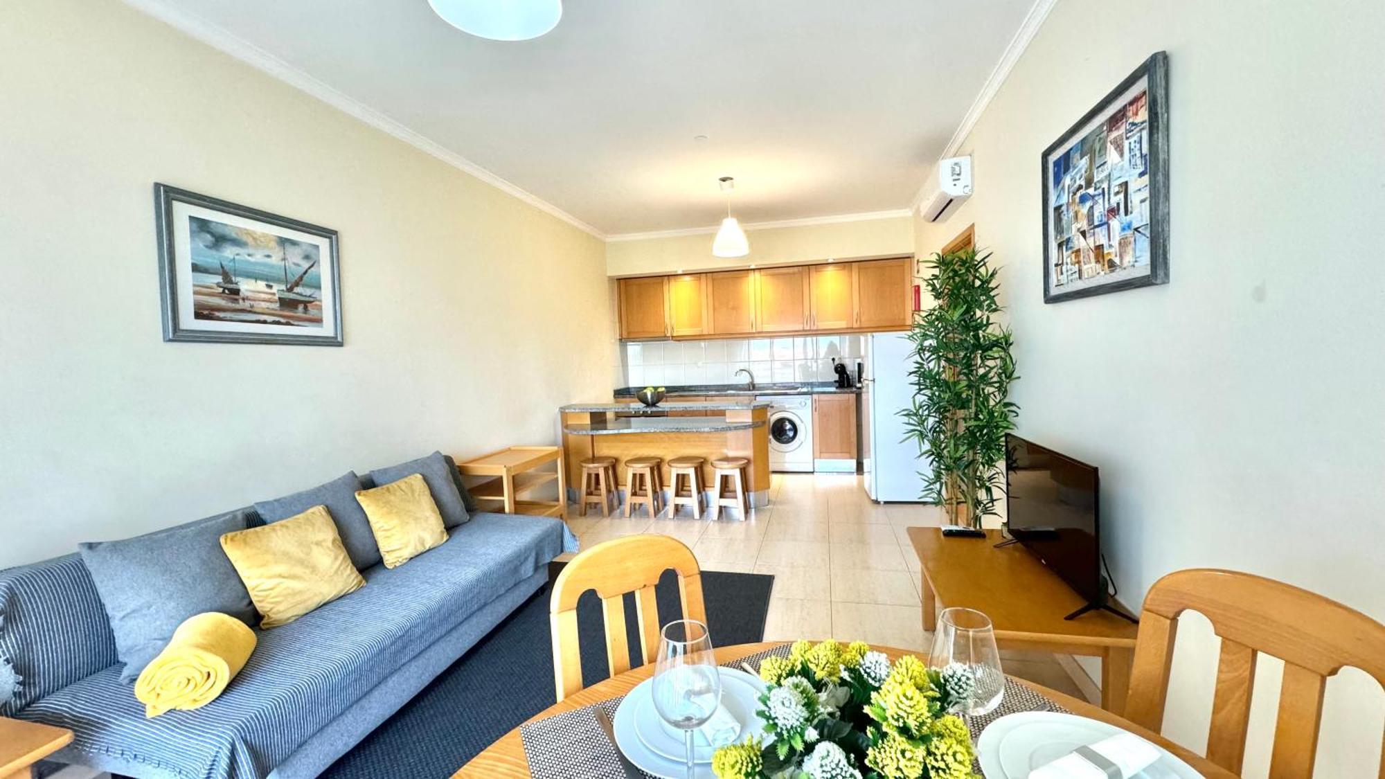 Praia Da Rocha, 502, Charming Apartment, Air Conditioning, Swimming Pool,Free Wifi, Faia By Ig Portimão Eksteriør billede