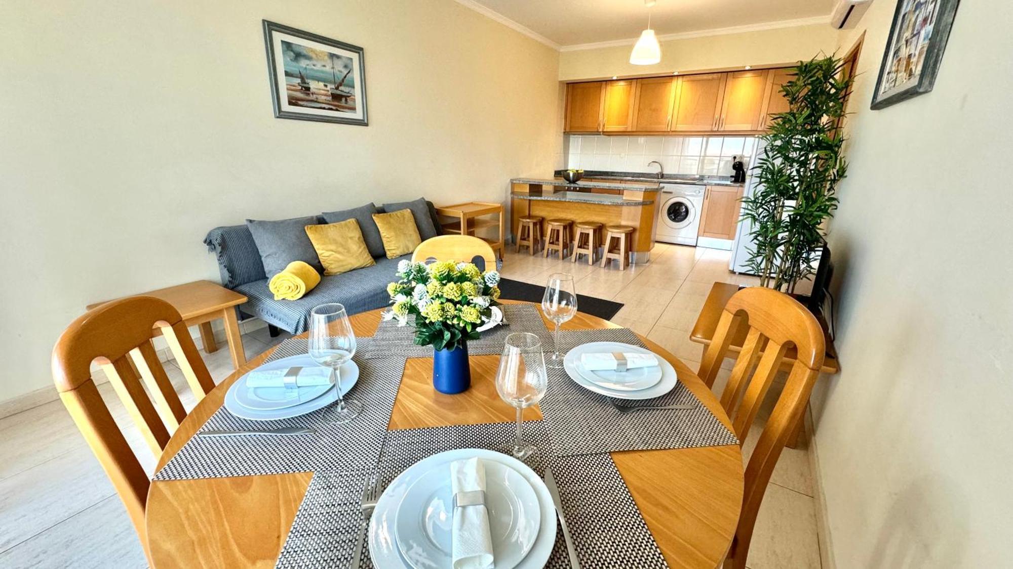 Praia Da Rocha, 502, Charming Apartment, Air Conditioning, Swimming Pool,Free Wifi, Faia By Ig Portimão Eksteriør billede