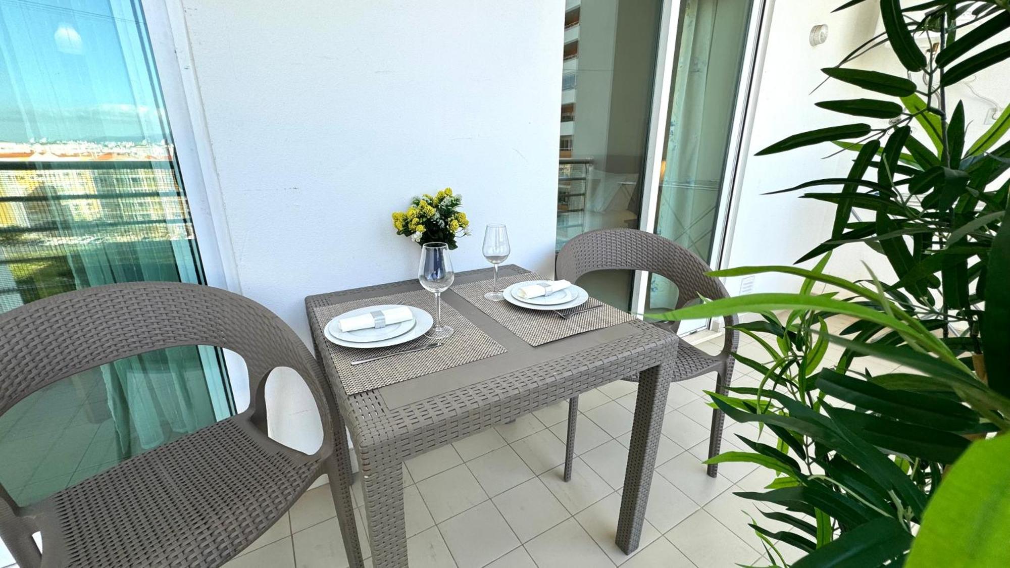 Praia Da Rocha, 502, Charming Apartment, Air Conditioning, Swimming Pool,Free Wifi, Faia By Ig Portimão Eksteriør billede